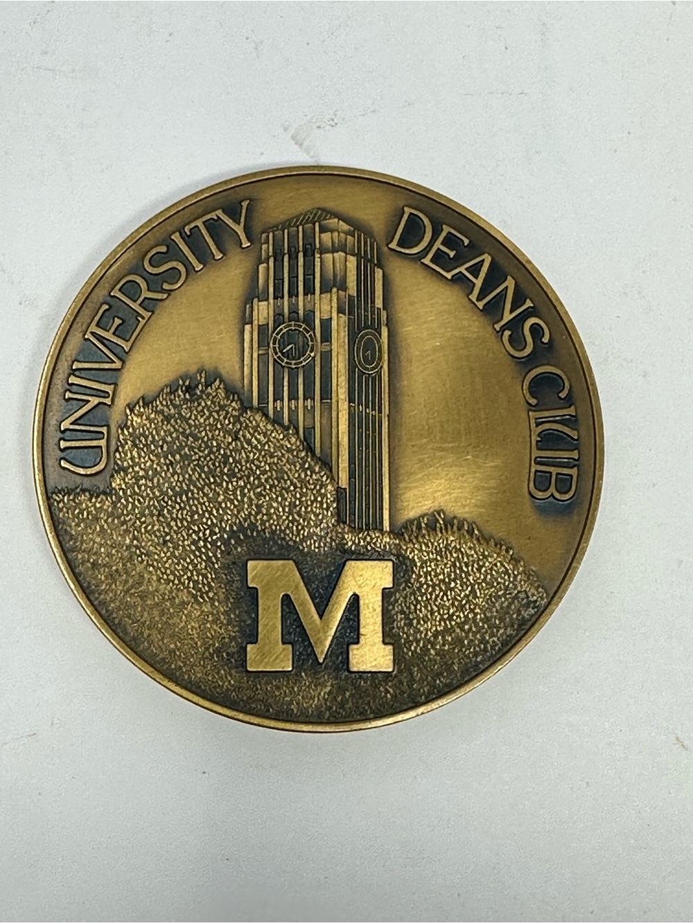 University of Michigan Dean's Club Bronze Medallion School of Architecture S6